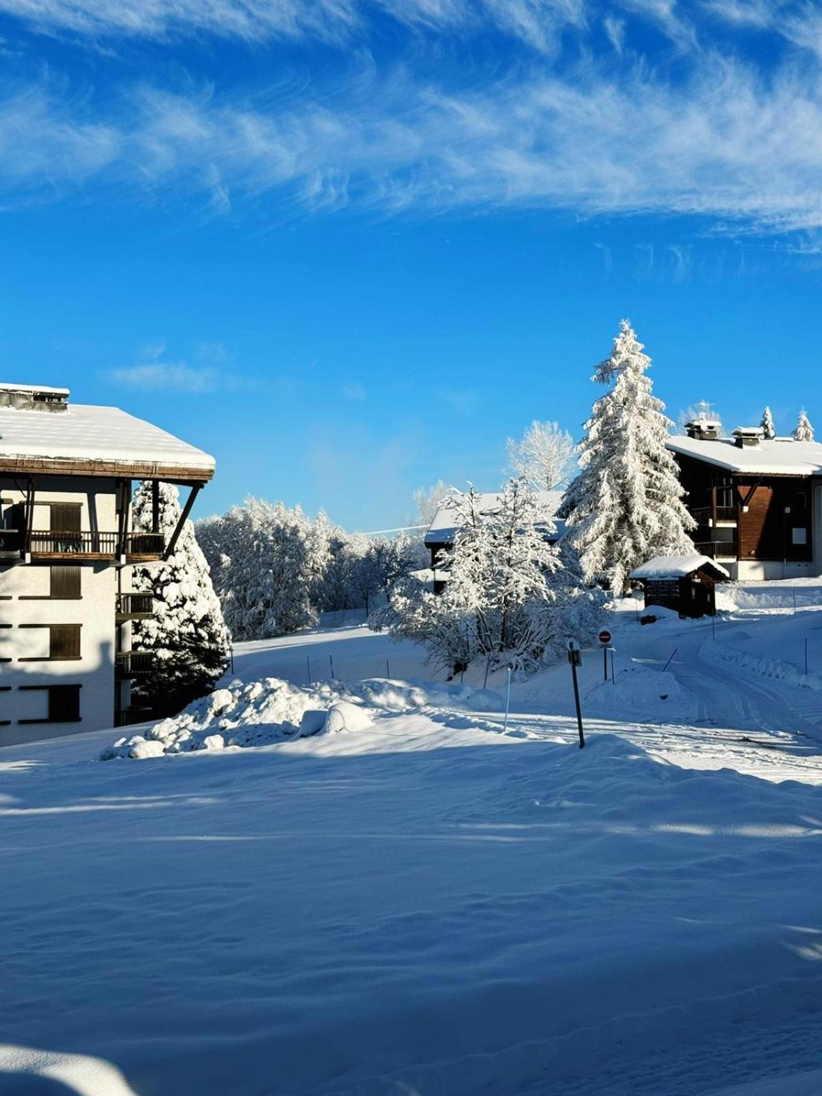 Le Flocon Du Mont Darbois Classe 3 Etoiles Megève Buitenkant foto