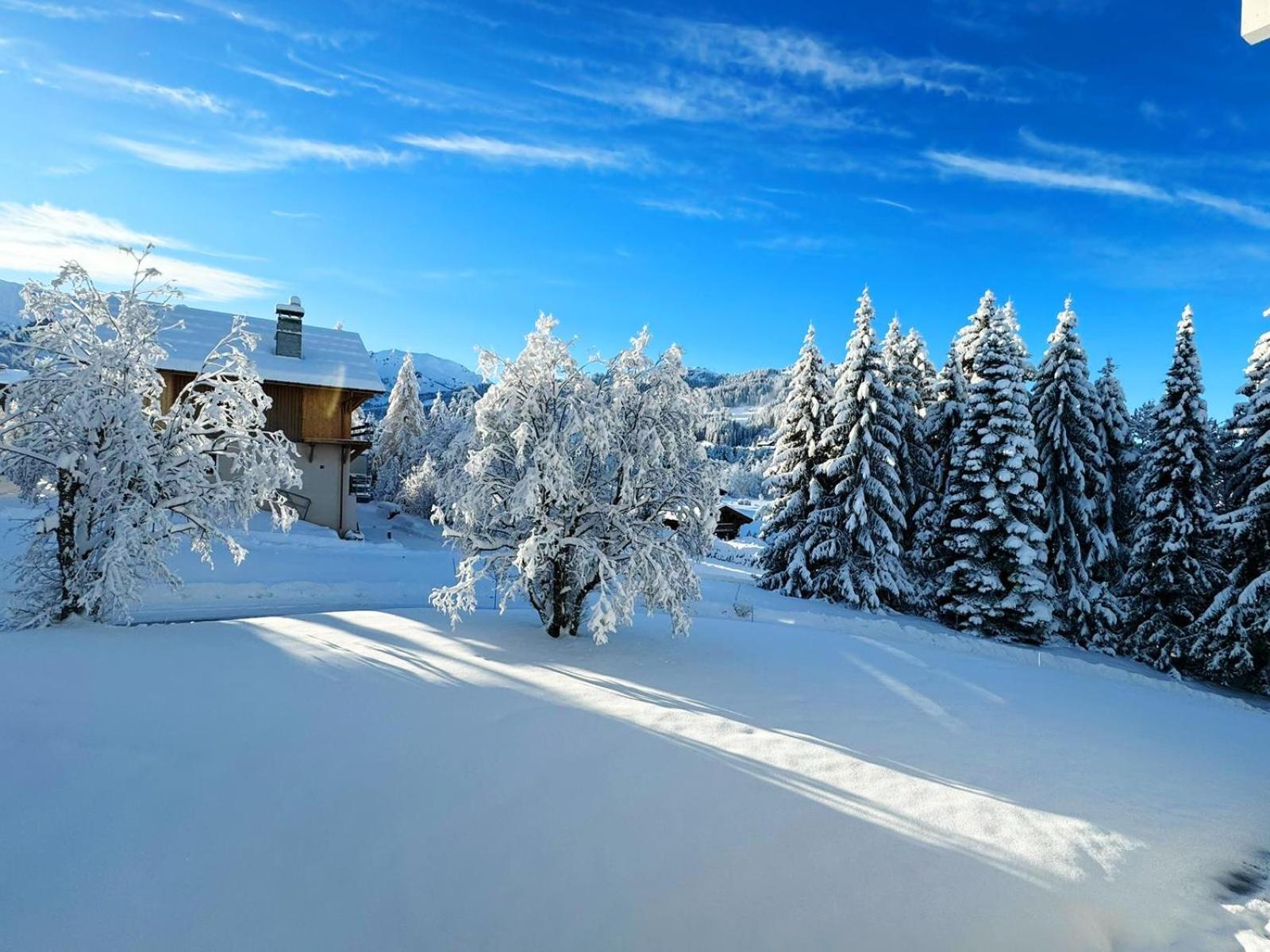 Le Flocon Du Mont Darbois Classe 3 Etoiles Megève Buitenkant foto